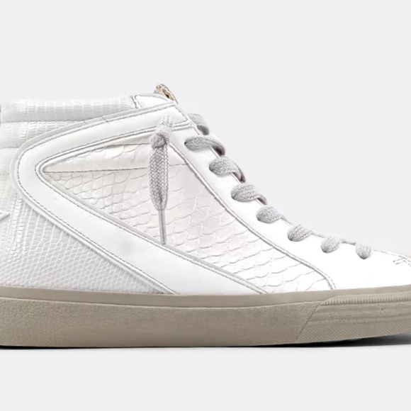 NIB Shu Shop Rooney off white snake size 8 - Picture 3 of 6